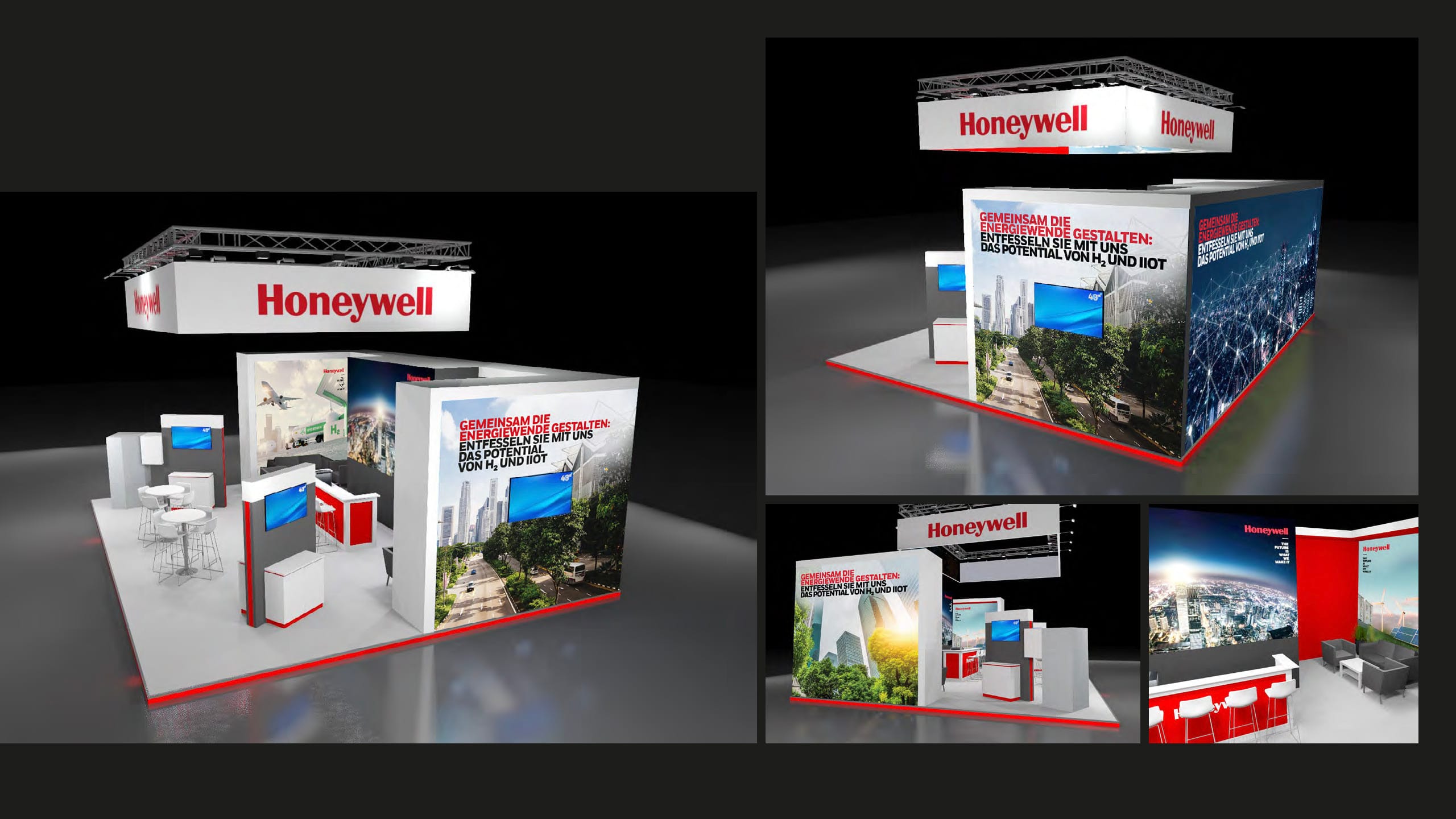 3D booth environments